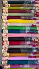 Simple lawn 80/80 • 40 colours available • Price 350 per Meter 🌸 - Image 2